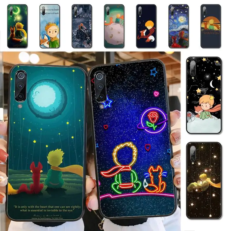 

The Little Prince Starry Sky Phone Case for Xiaomi mi 5 6 8 9 10 lite pro SE Mix 2s 3 F1 Max2 3 funda