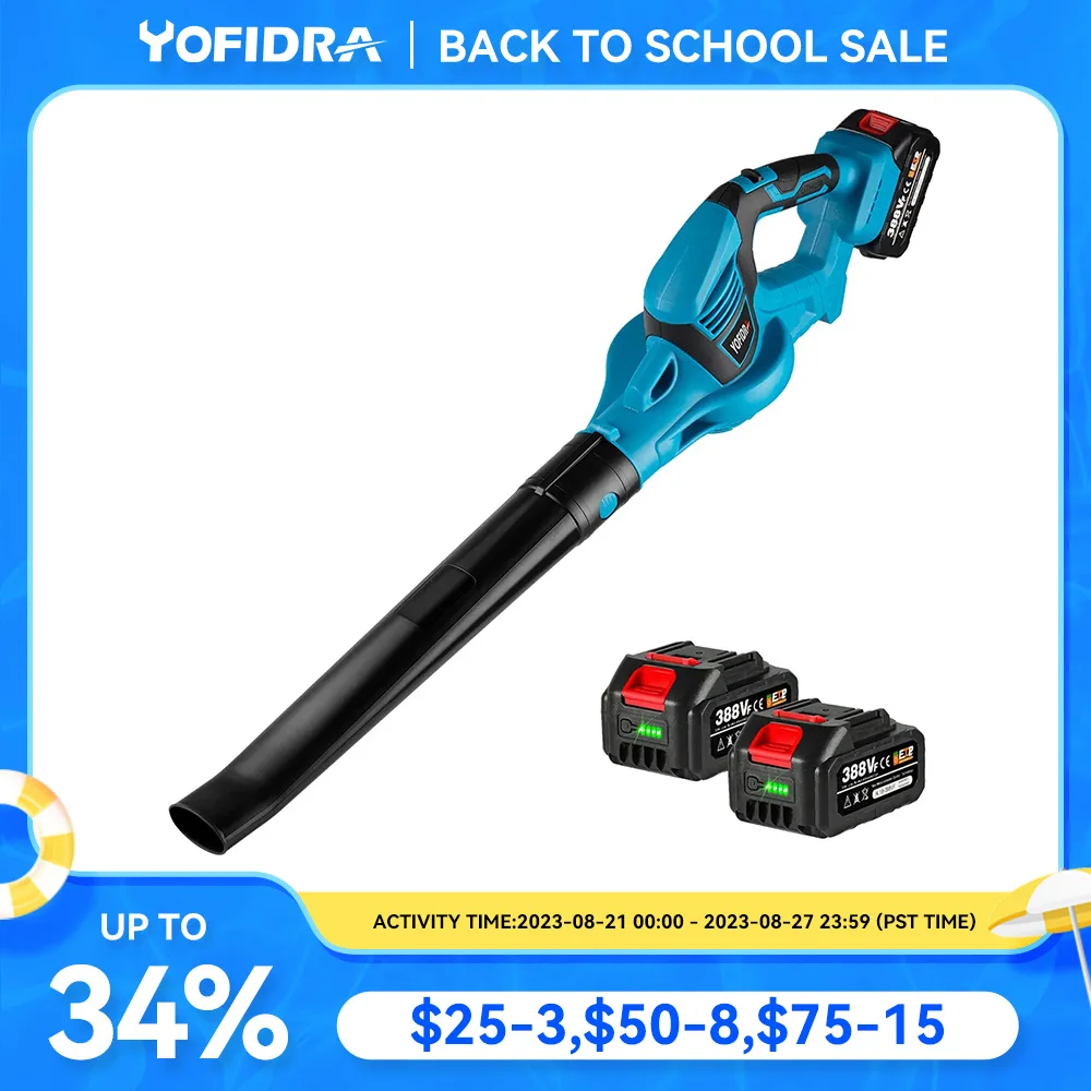 For Makita 18v Battery Handheld Cordless Leaf/snow/dust Blow