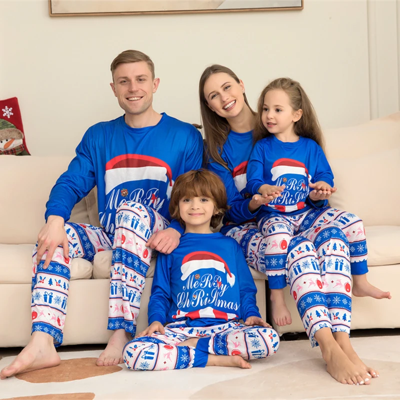 

Рождественская Пижама, семейные одинаковые наряды Ajax 2022 2023, взрослый, отец, мама, дети, мама и дочь, комплект детской пижамы для девочек