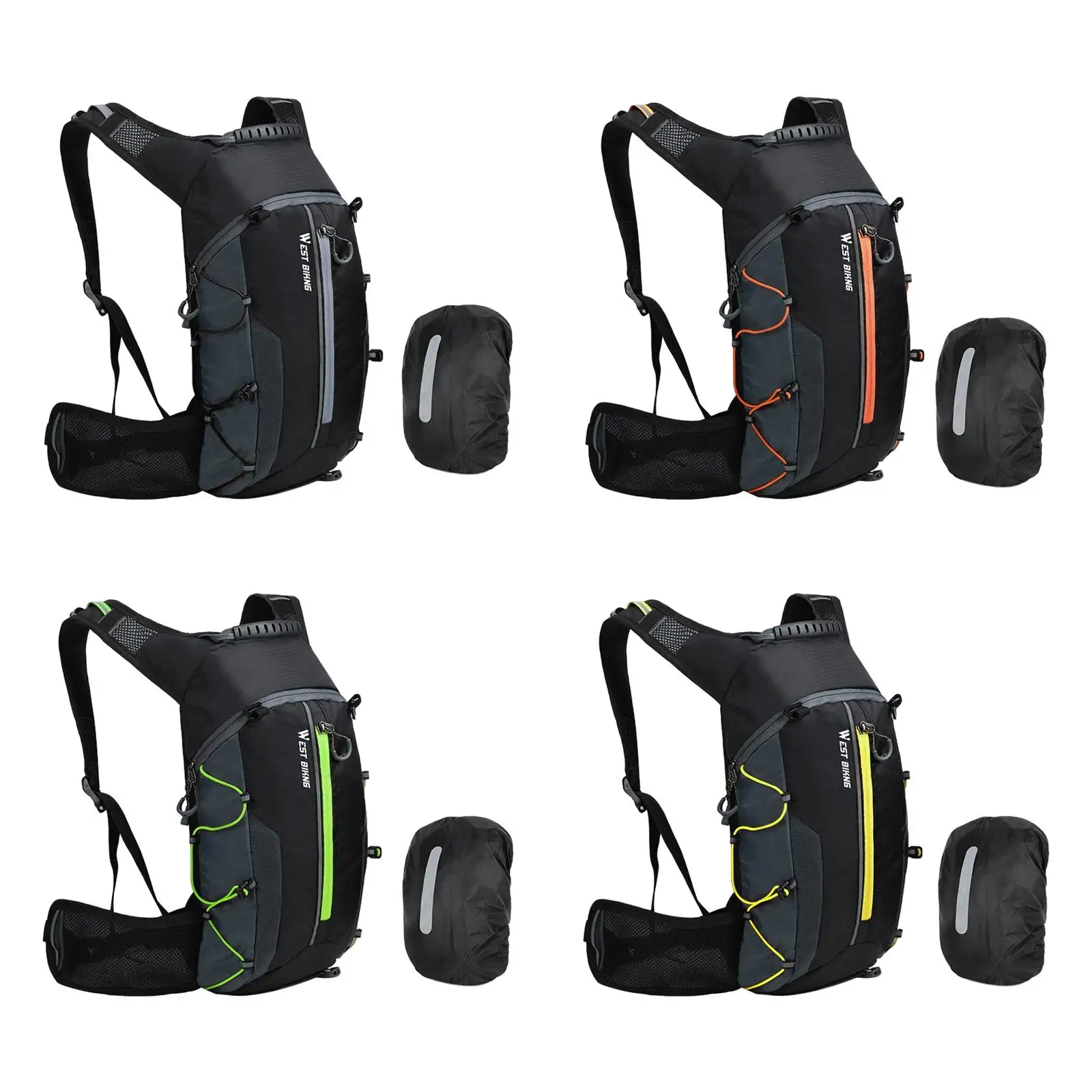 

Cycling Backpack Bike Backpack Hydration Pack Breathable Rucksack for Travel