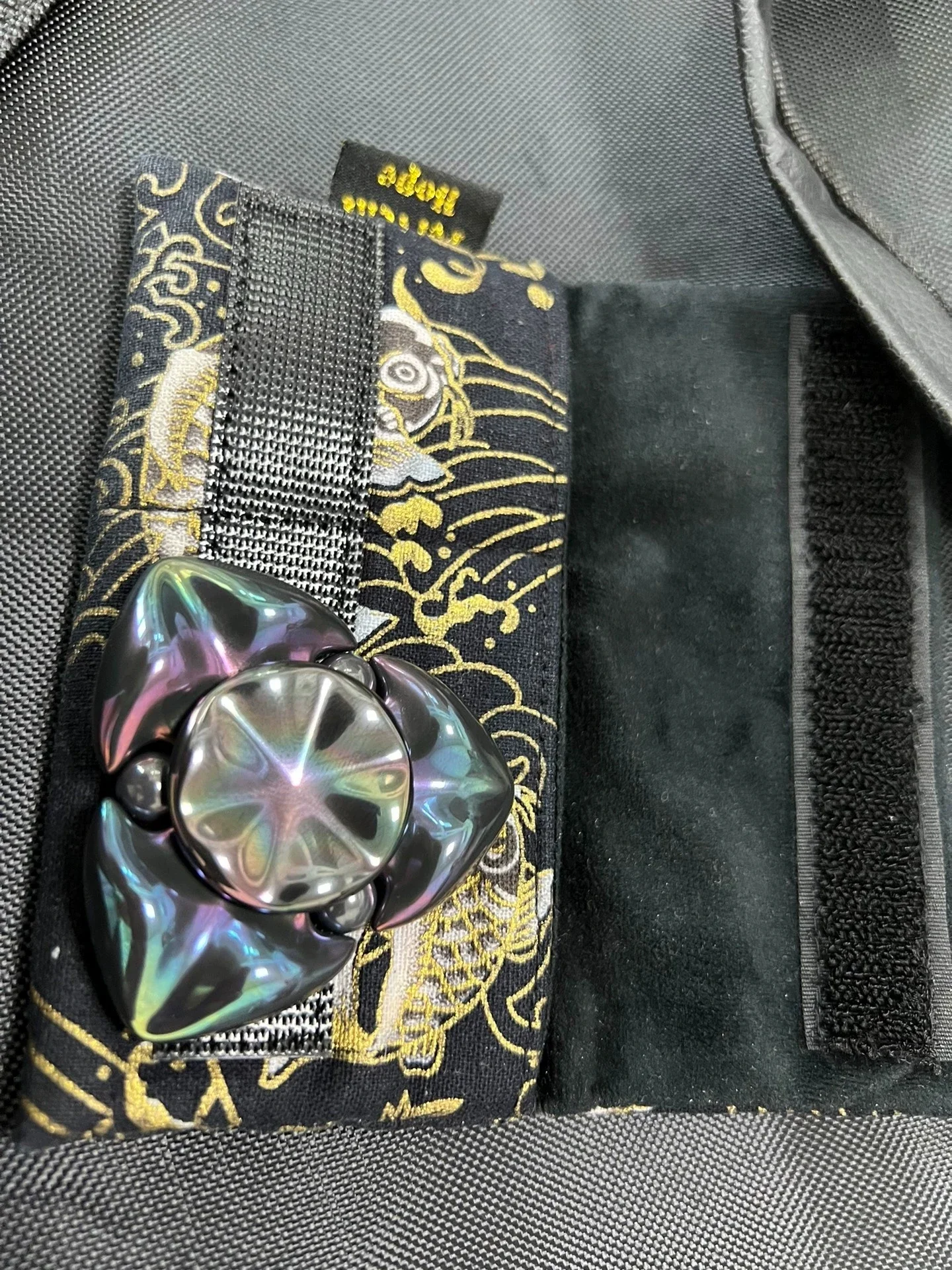 Игрушка для декомпрессии с гироскопом холодный дождь Цирконий кальмар XL на