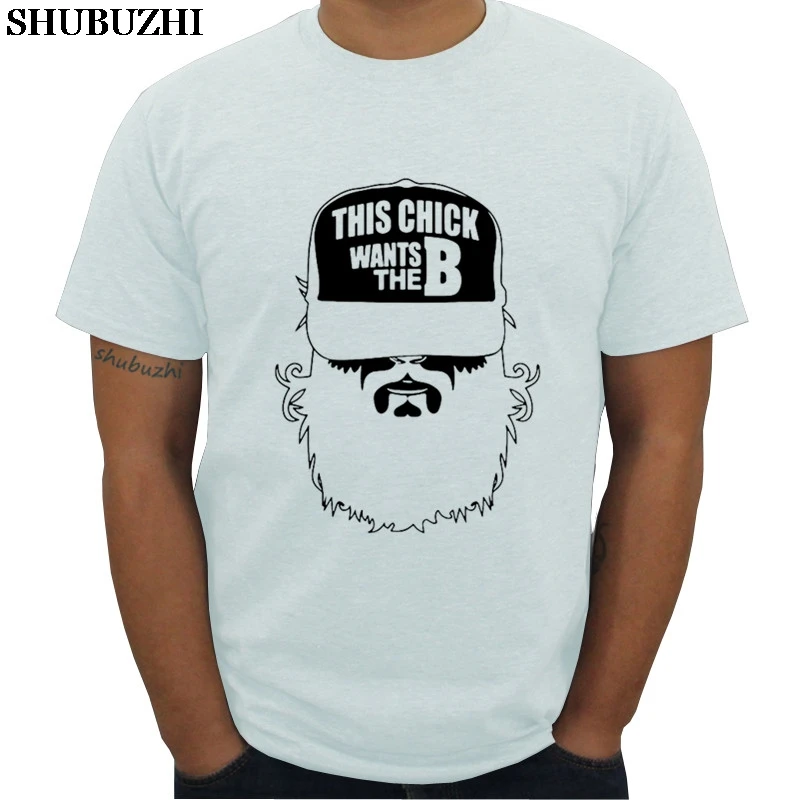 

cotton men t-shirt short sleeve tops This chick wants the B Men's Premium T-Shirt summer tees male funny teeshirt