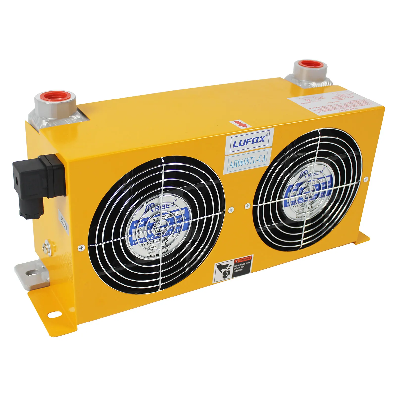 AH0608TL-CA 60 л/мин Теплообменник масляного охлаждения радиатора Пластина Штифт