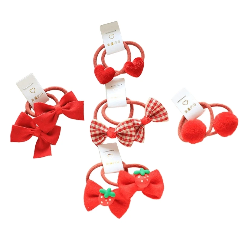 

10 шт./комплект, эластичные держатели для волос, для девочек