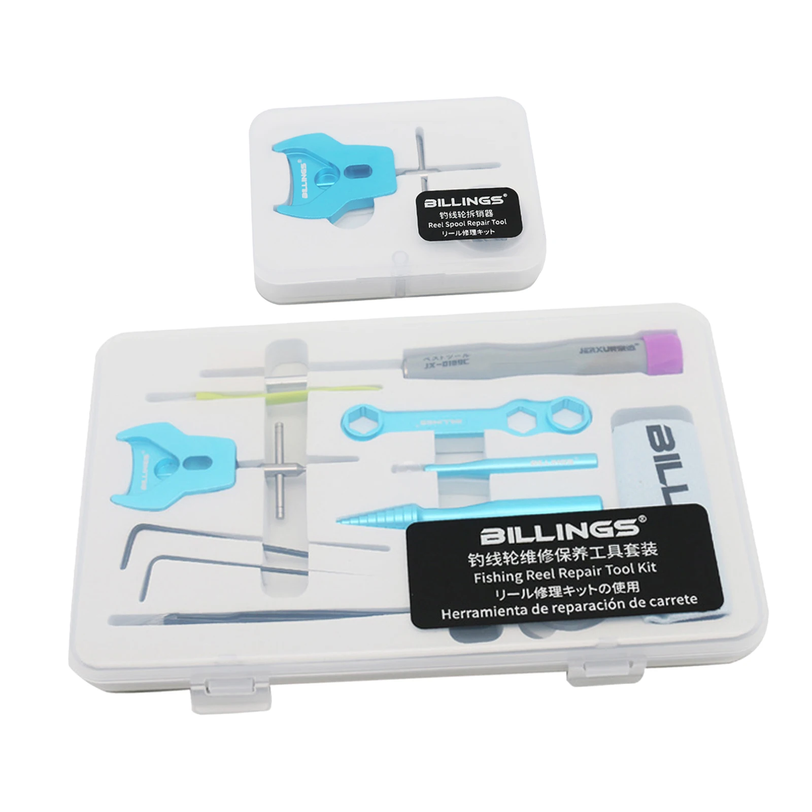 

Portable DIY Baitcasting Fishing Reel Matertial Repair Kits Conversion