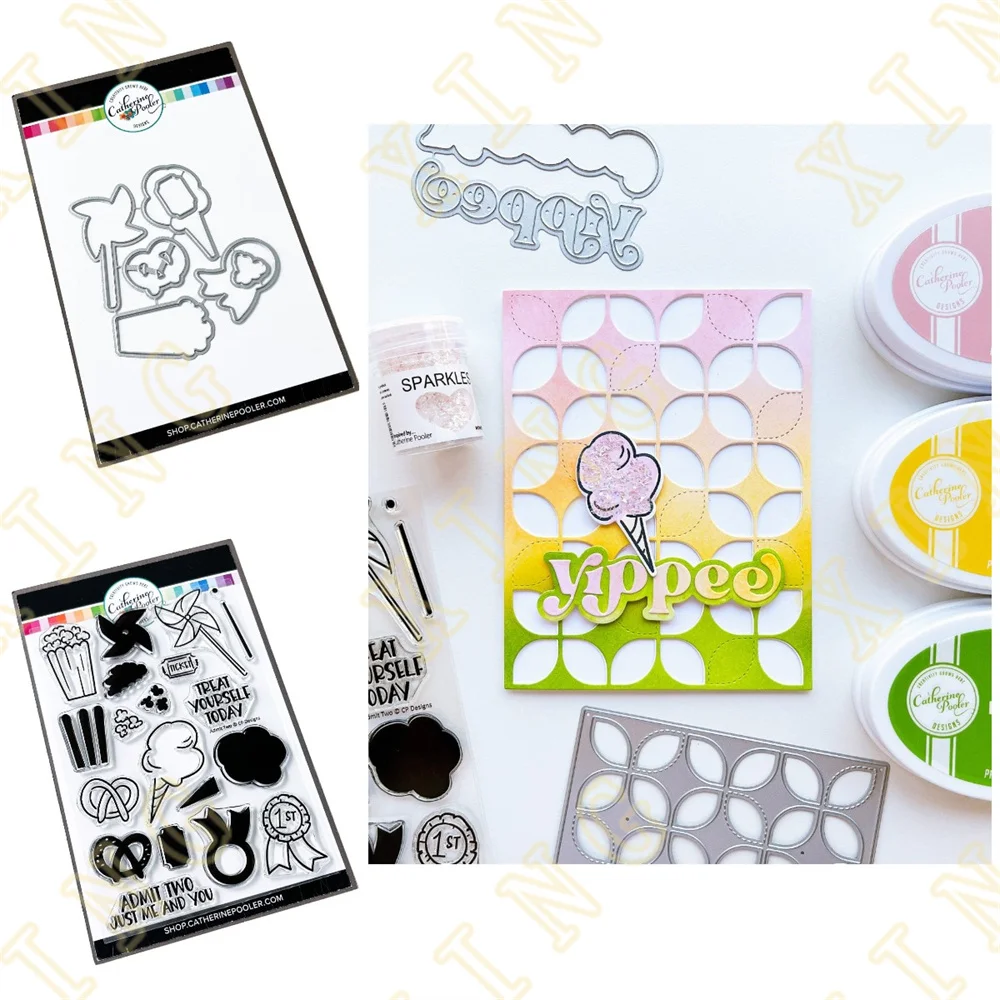 

Admit Two Metal Cutting Dies Clear Stamps Scrapbook Diary Secoration Embossing Stencil Template DIY Greeting Card Handmade 2023