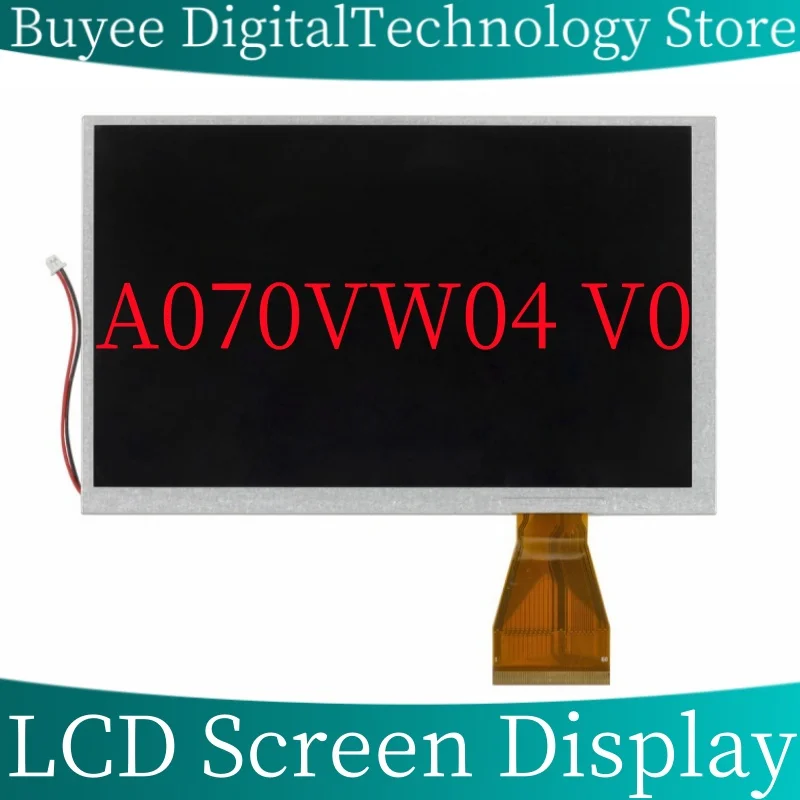 Оригинальный ЖК-экран 7 0 дюйма A070VW04 V0 матрица 800*480 60 контактов для ноутбука