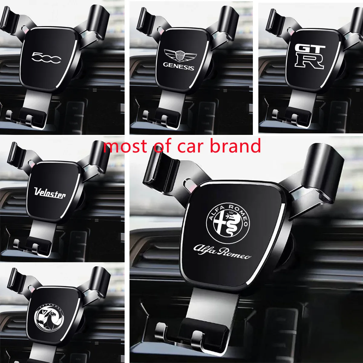 

Car Accessories Interior Air Vent Gravity Car Mobile Phone Holder for Toyota Honda Mazda Nissan Acura Opel All Car Models