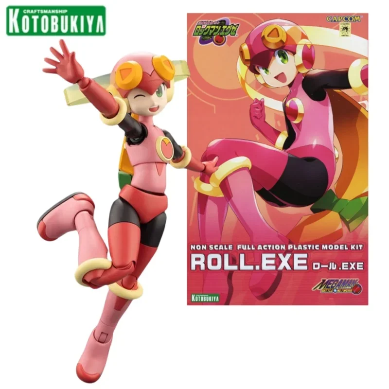 Аутентичный спот 100% Kotobukiya оригинальная сборная модель комплект Megaman KP687 Roll.EXE