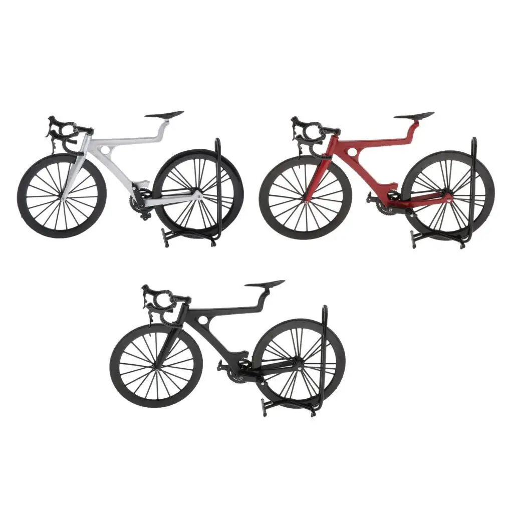 

1:8 Alloy Diecast Racing Mountain Bike Vehicles Realistic Model Mini Toys