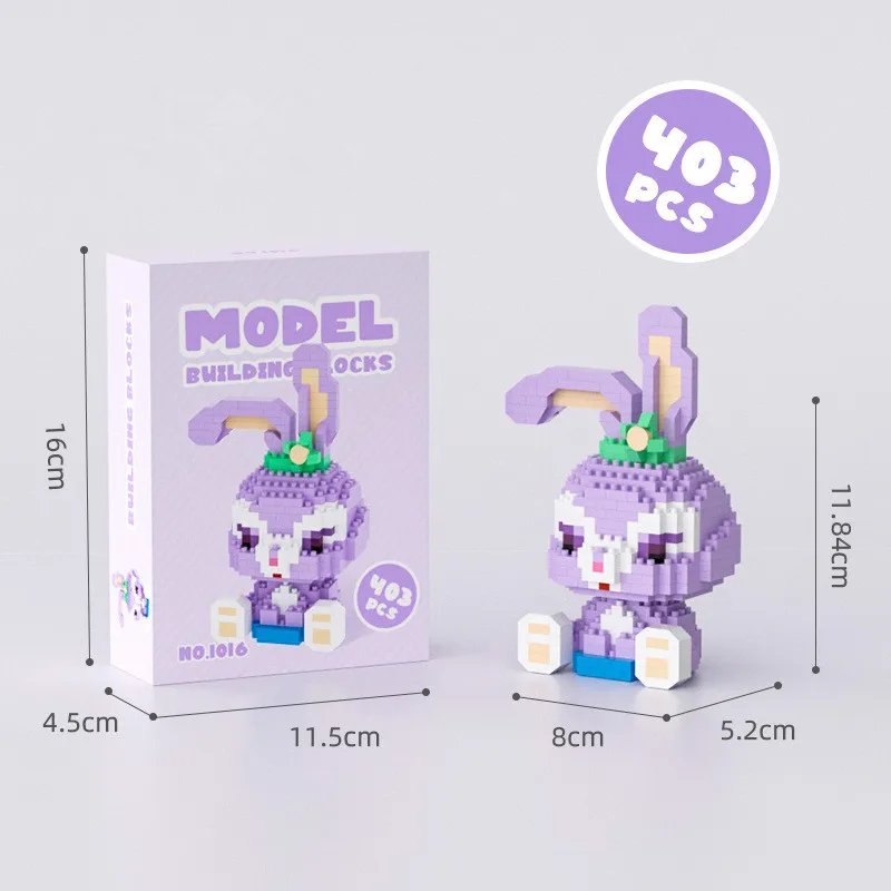 

Disney Stellalou Friends Linabell Mini Micro Building Blocks Brick Figure Toys for Kids Girls Gift