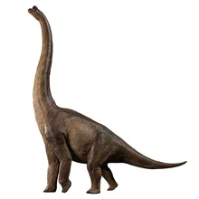 Nanmu Studio Walking Brachiosaurus Watchmen retrato dinosaurio modelo Sauropsida Animal juguete coleccionista Decoración