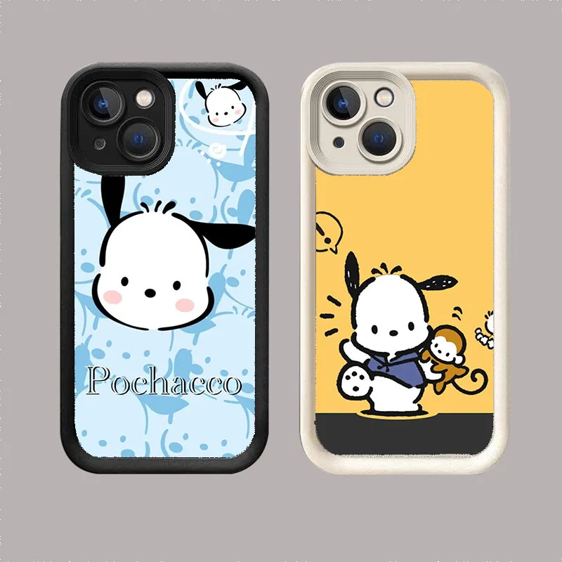 WB-24 Белый ступенчатый чехол из ТПУ с помпонами для Huawei Pura 70 mate 50 P60 40 nova 11 10 9 Y90 Pro