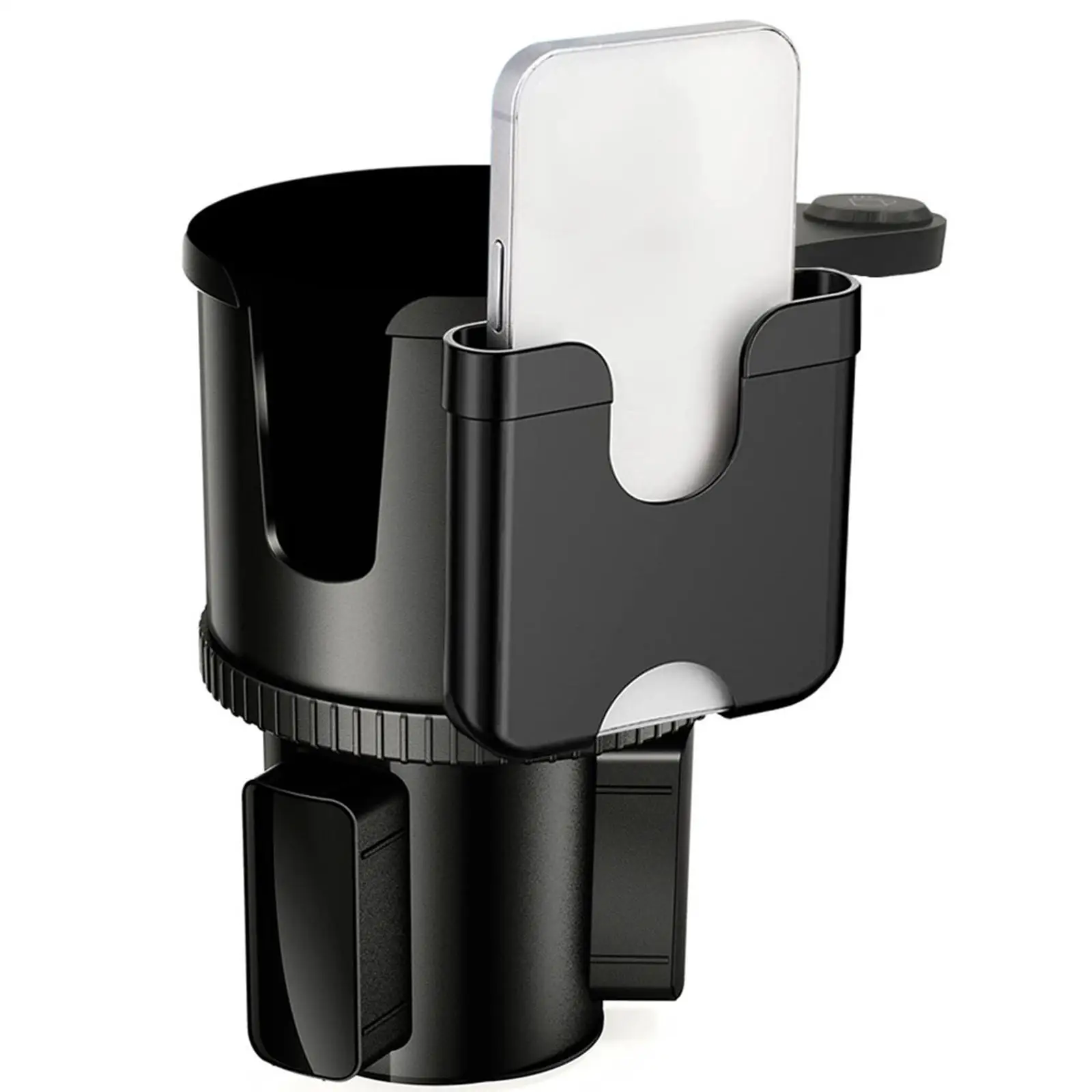 Универсальный автомобильный держатель для чашки Черный Многофункциональный