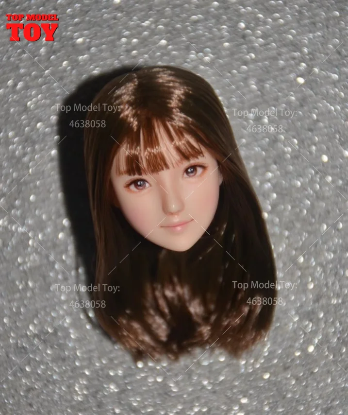 Масштаб 1/6 персонализация красивая девушка голова Obitsu модель с короткими