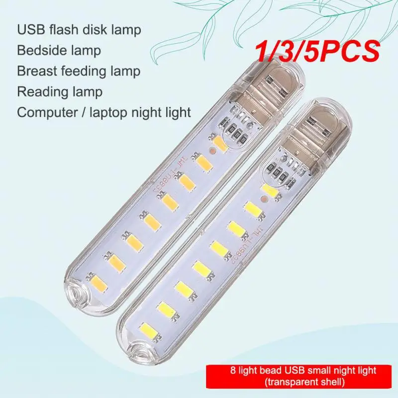 

1/3/5 шт., 8 светодиодов