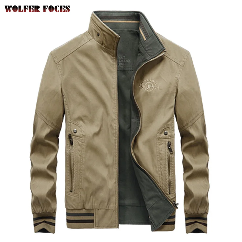

2022Middle Aged Jacket Men's Spring And Autumn Wear Business Casual Men's Large Coat Fashion Tooling