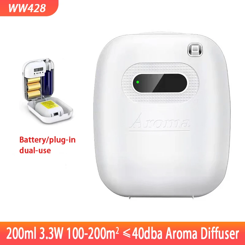 

Aroma Diffuser 200ml Essential Oil Fragrance Machine Smart Timing Air Humidifier Scent Air Fresheners Diffuser For Home Hotel
