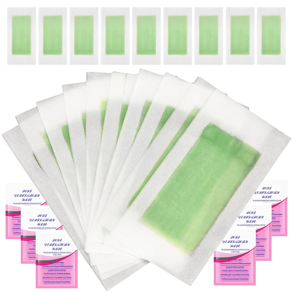 

1 Set Epilating Strips Non-woven Epilate Waxing Strips Hair Removal Paper