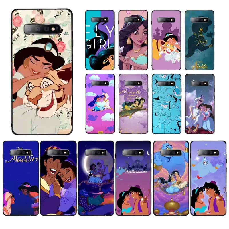 

Disney Alladin Phone Case for Samsung S10 21 20 9 8 plus lite S20 UlTRA 7edge