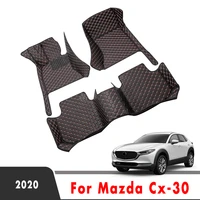 car floor mats for mazda cx 30 cx30 2020 auto carpets styling protect waterproof interior accessories foot pads custom rugs