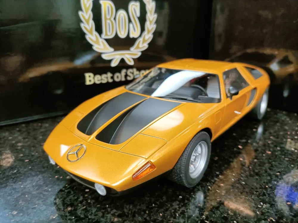 

Bos 1:18 Benz C111-2 Concept 1970 Concept Cars Limited Edition Resin Metal Static Car Model Toy Gift