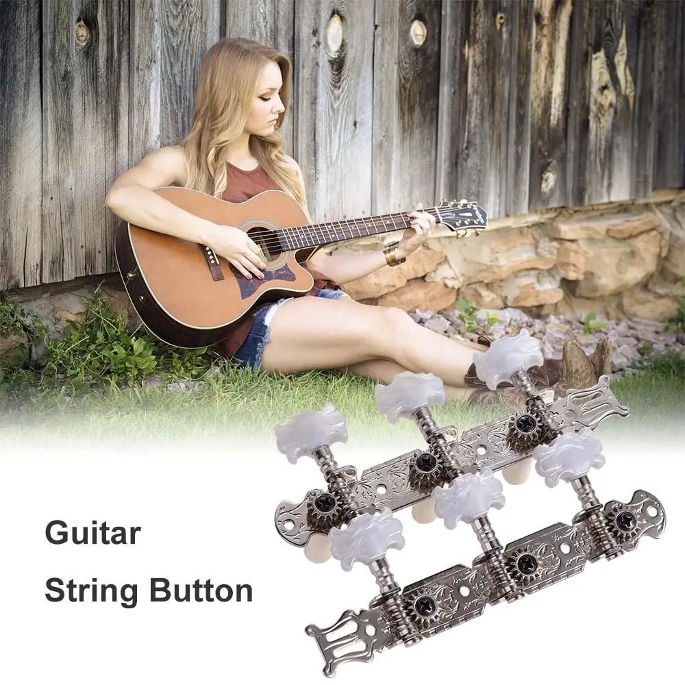 

Parts Upper Winding Mechanism Guitar String String Button Guitar Tuning Knob Tuners Machine Heads Guitar Tuning Pegs