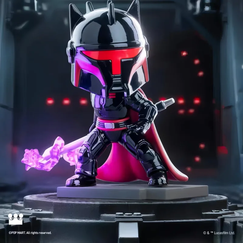 Фото Новые оригинальные коллекционные фигурки POP MART STAR WARS: серия «Мандалорец», аниме-фигурки в закрытой упаковке, таинственная коробка, настольные игрушки №3