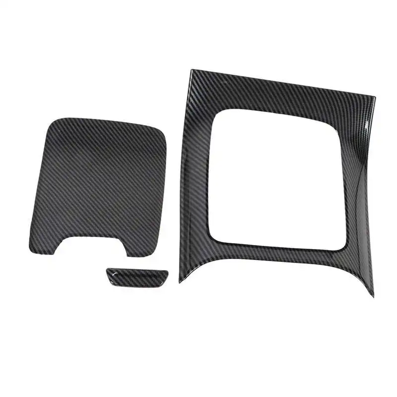 

Gear Panel Trims Cover Gear Shift Frame Trim Elegant Carbon Fiber Style for Car