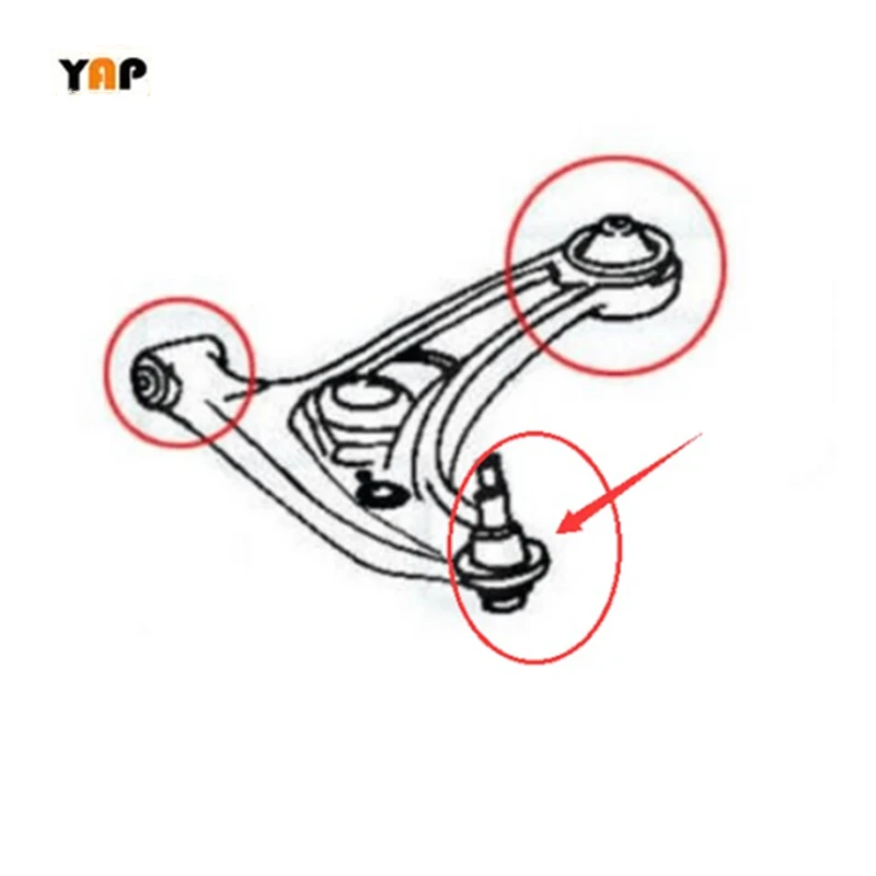 Новый левый и правый 2 шт. передний шариковый шарнир нижний подходит для Toyota Vios