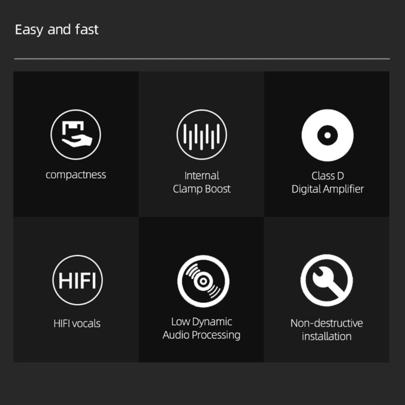 Мощный усилитель сабвуфера пластина автоматической звуковой системы