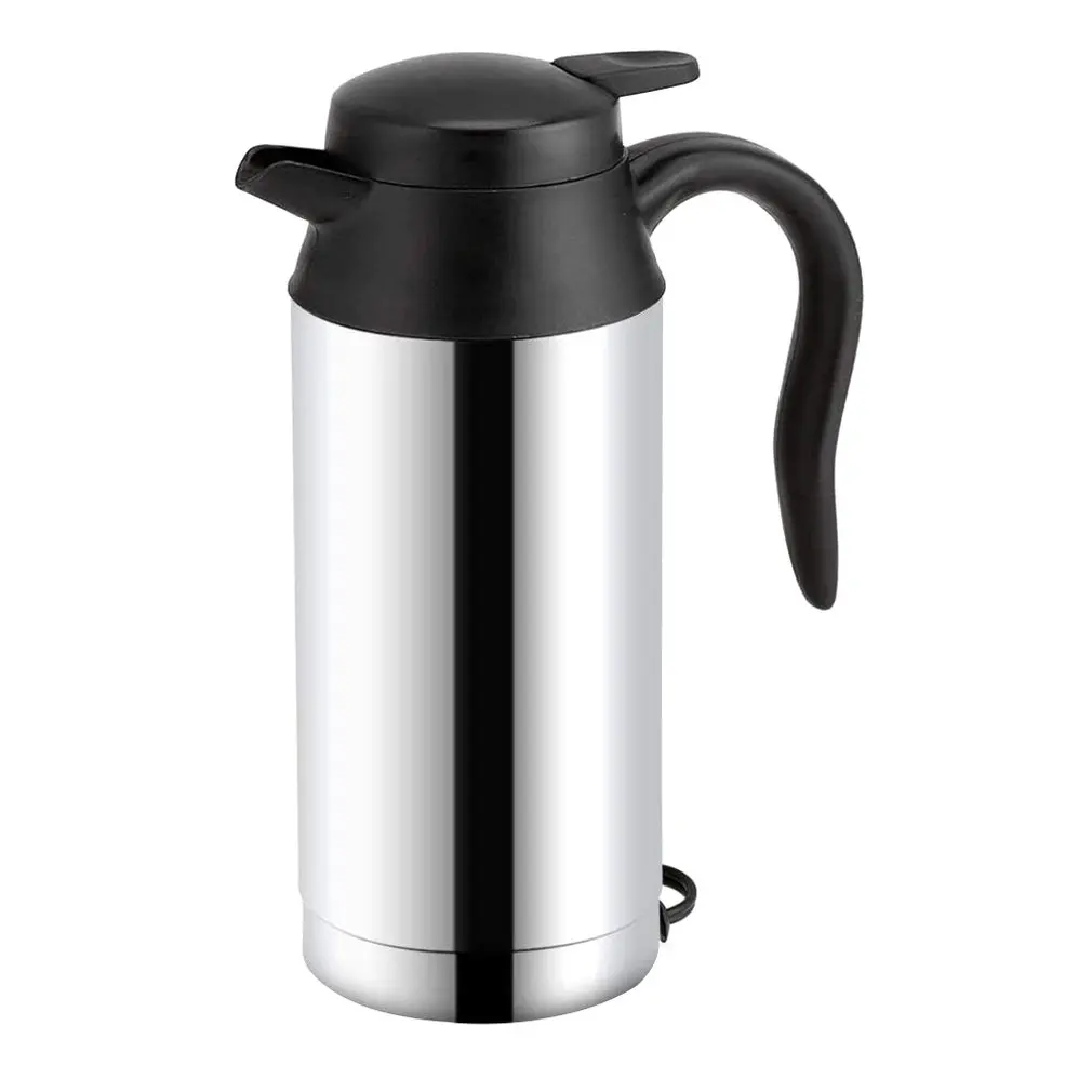 

Universial Portable Car Kettle Stainless Steel Heating Travel For Coffee Cup Water Bottle Boiling Cup Large Capacity