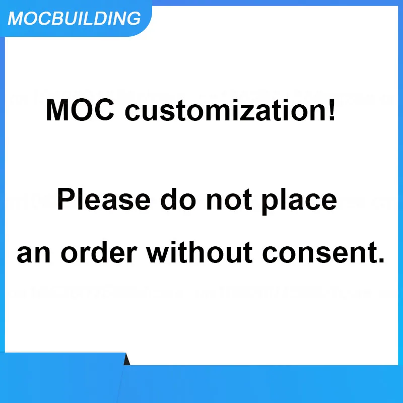 606 шт., Детский конструктор MOC