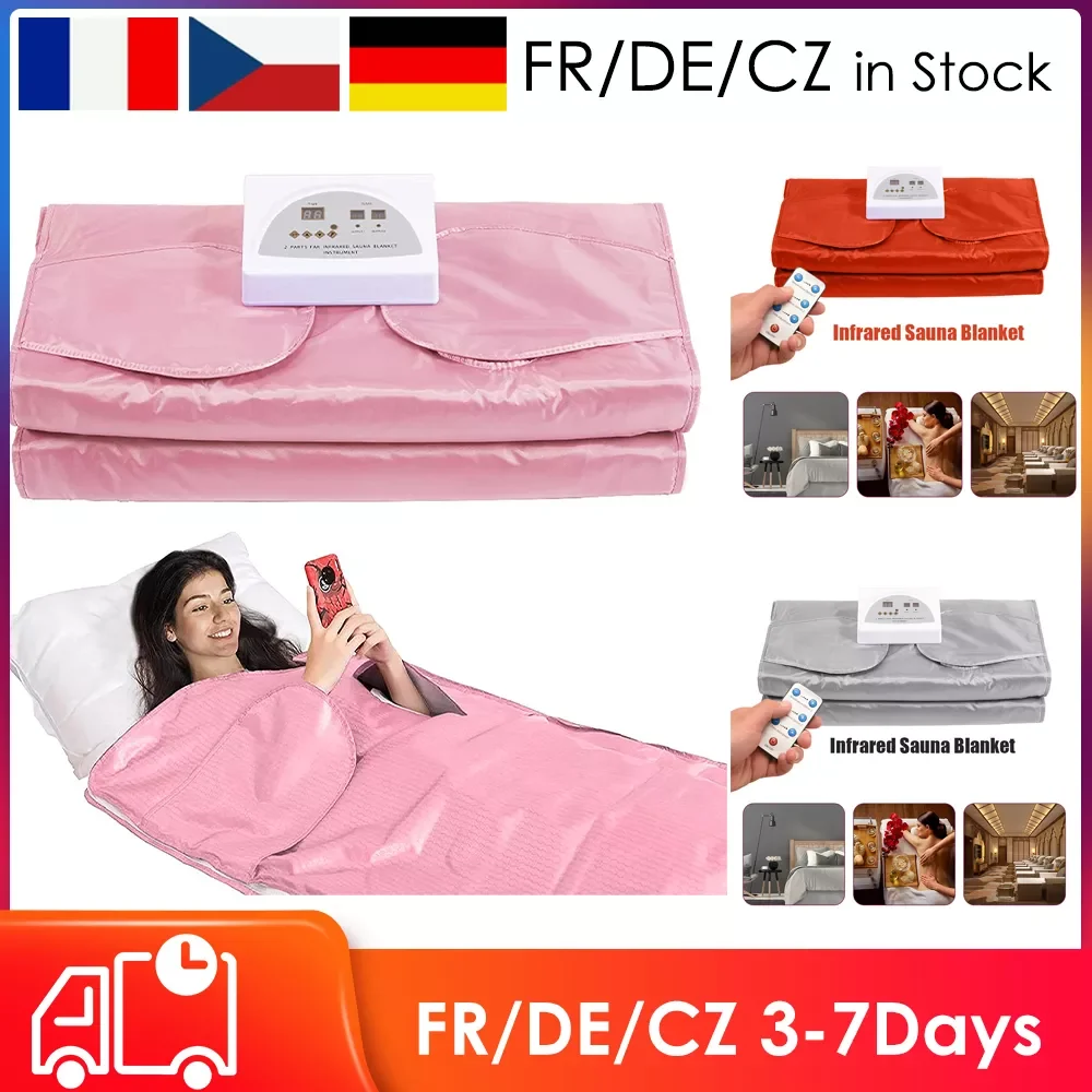 

Улучшенное цифровое тепловое одеяло для сауны, устройство для коррекции веса и фитнеса (50 шт. бесплатных сумок для ванны)