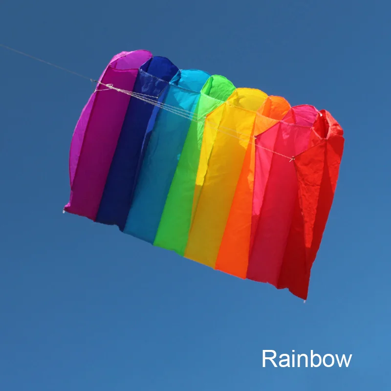 

Профессиональный популярный парашютный воздушный змей, Мощный воздушный змей, детские игрушки для улицы, змей с ручкой для родителей и детей, кайтсерфинга