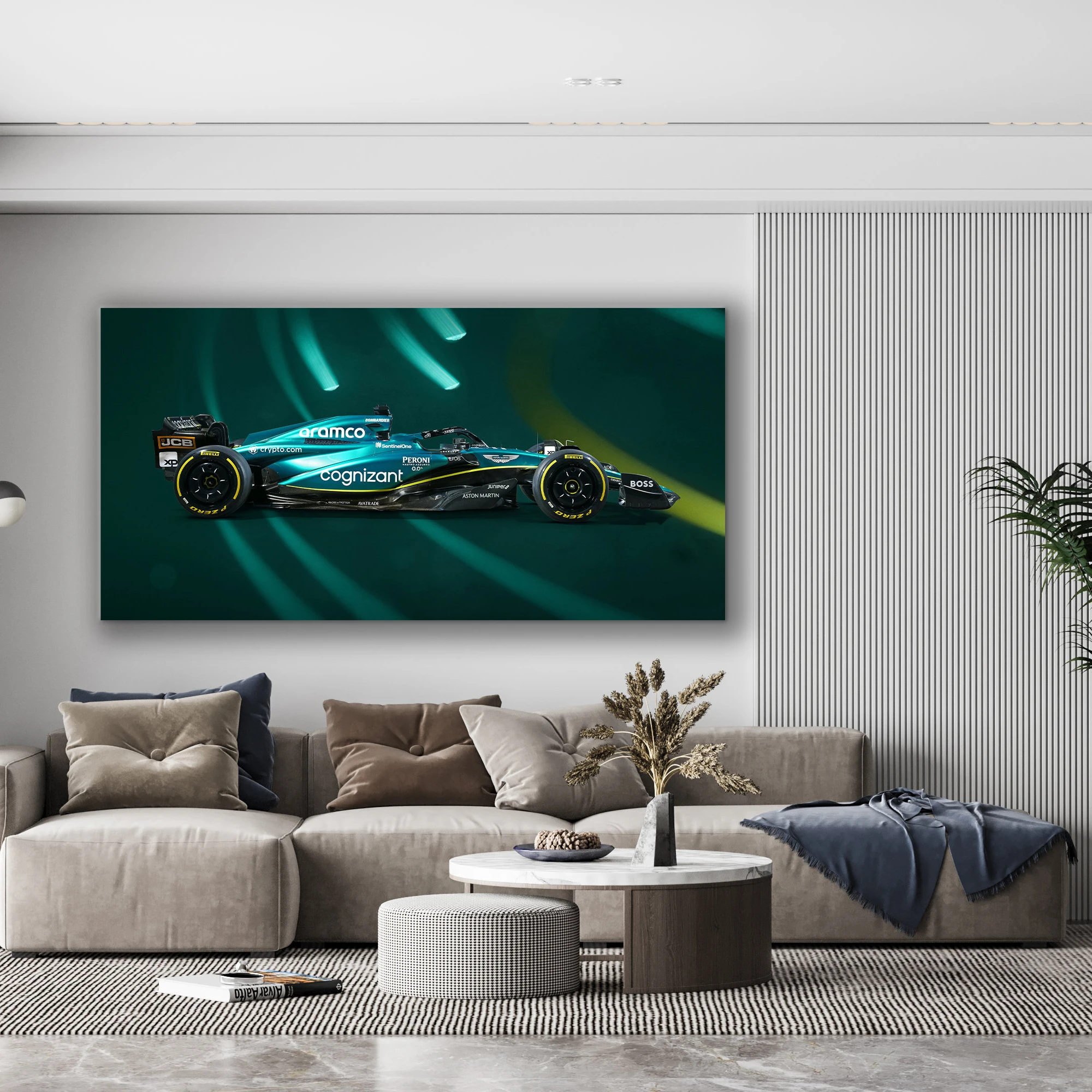 2023 Фернандо Алонсо автомобильный постер Картина на холсте и плакаты принты