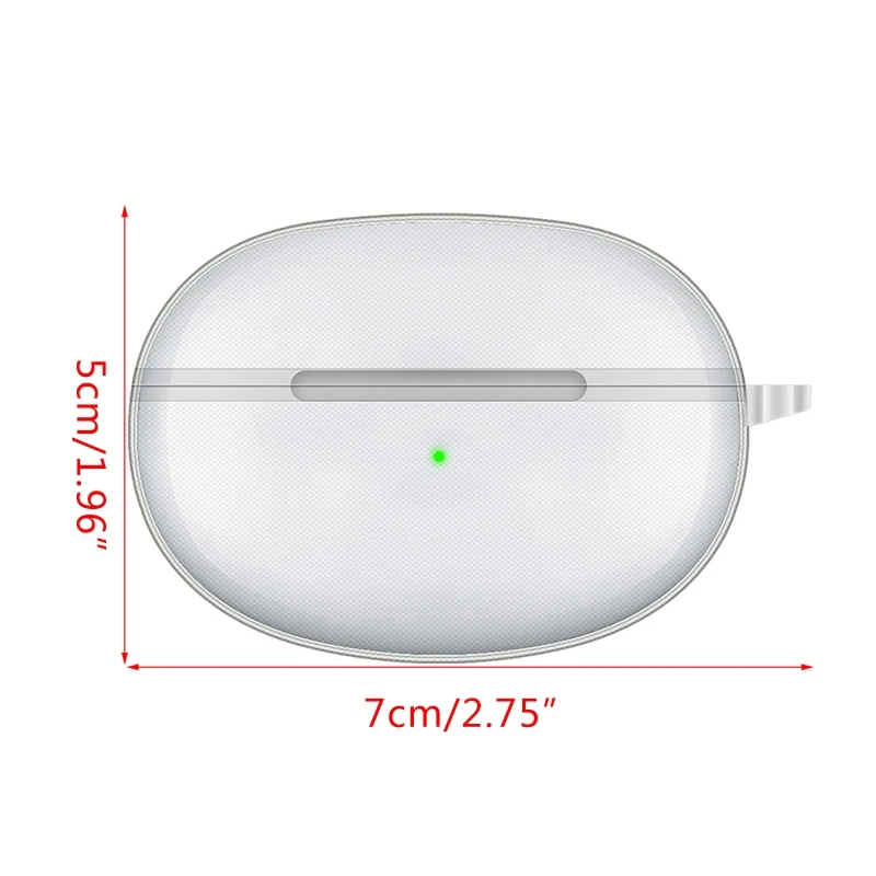 

Housing Compatible with Lenovo LivePods LP5 Shockproof Wireless Earphone Protector Sleeve Wear-resistant Anti-dust Cover