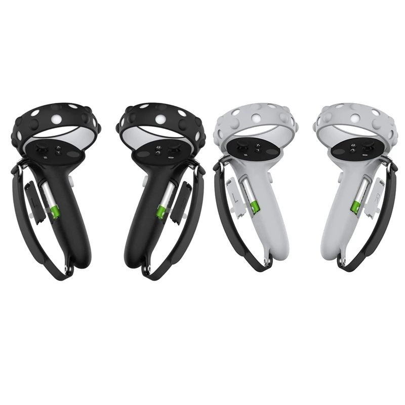

VR Touch Controller Grip Anti-Throw Strap For Oculus Quest 2 With Battery Opening Adjustable Strap For Quest 2