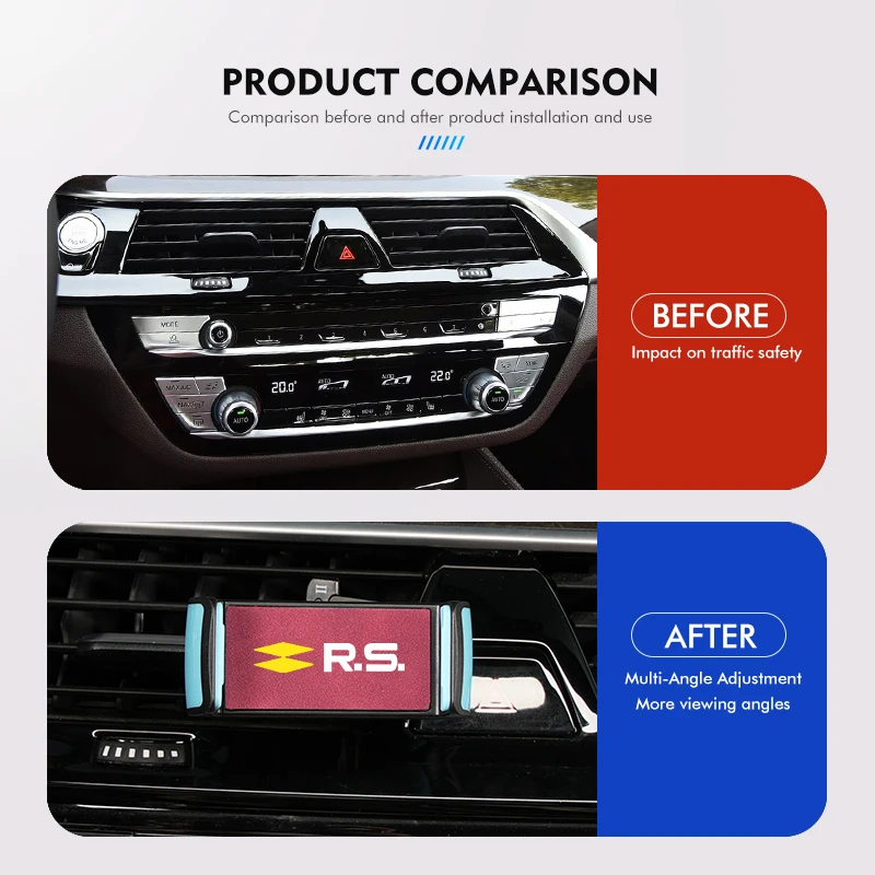 Автомобильный держатель для телефона на присоске приборной панели лобовое