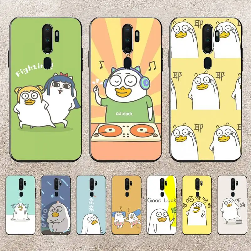

Popmart Cute Duck Phone Case For Redmi 9A 8A 6A Note 9 8 10 11S 8T Pro Max 9 K20 K30 K40 Pro PocoF3 Note11 5G Case