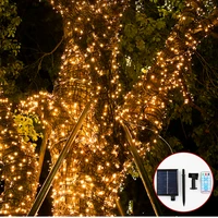 outdoor waterproof solar led lights garden lawn decoration string light ip65 solar path lamp holiday lighting fairy lamp