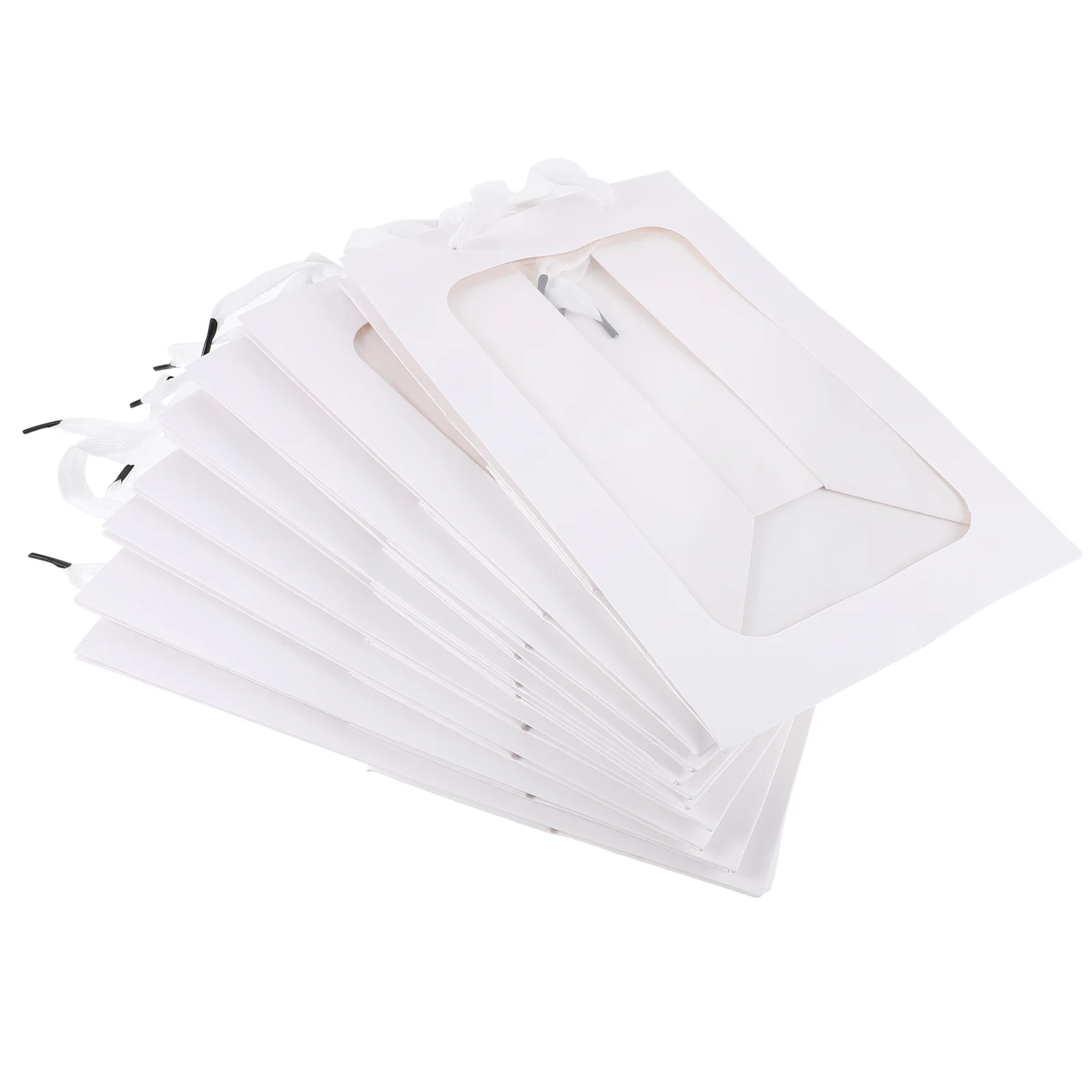 

Teachers Appreciation Gift Bags Paper Packaging Transparent Window Bouquet Clear