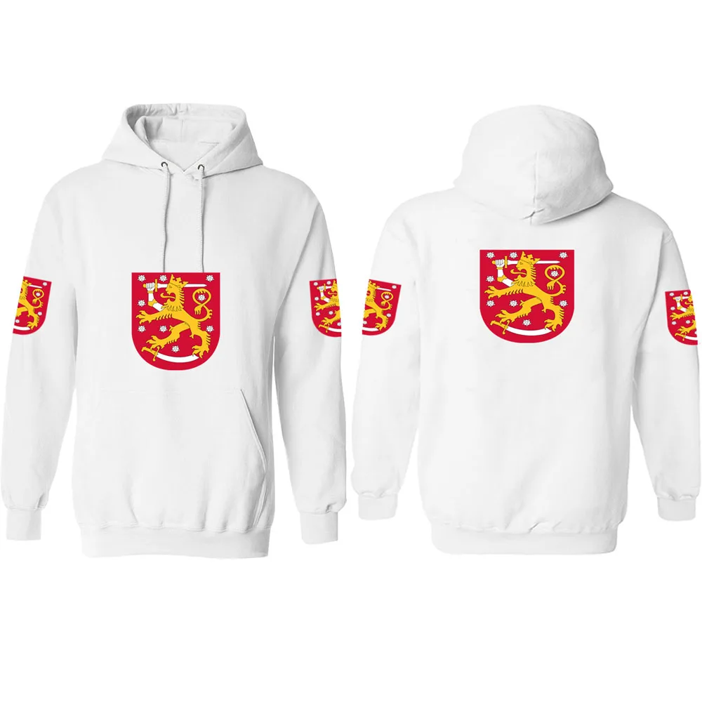 

Молодежный пуловер FINLAND для мальчиков, Свитшот «сделай сам» с именем и номером, Национальный флаг, финский шведский Суоми, одежда для коллед...