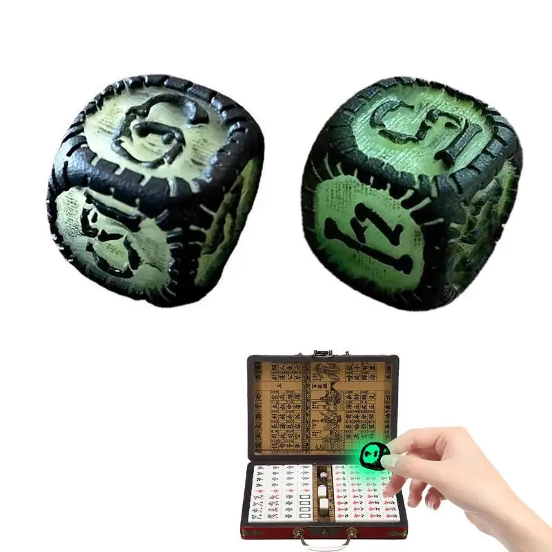 

Светящиеся полимерные игральные кости из смолы, каркас, светящиеся Искусственные кости, светящиеся в темноте, для ролевых игр, для настольных игр, для клуба, для паба