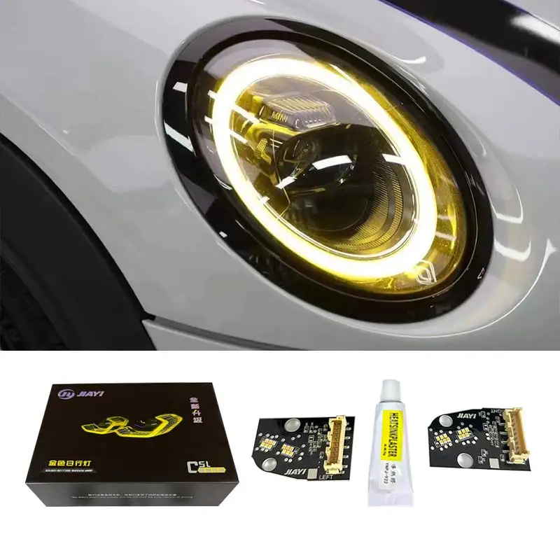 J ONE Yellow DRL чип дневных ходовых огней для 2018-2022 BMW Mini F55 F56 F57 F54 светодиодная плата LCI