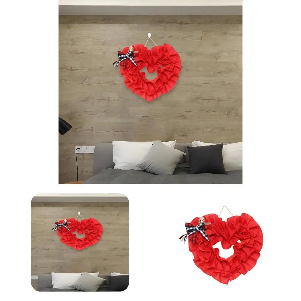 

Modern Heart Decor Exquisite Red Lovely Heart Shape Hanging Tag Heart Craft Decor Love Heart Ornament