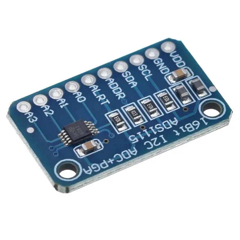 16-битный модуль I2C ADS1115 аналого-цифровой преобразователь малой мощности 4 канала