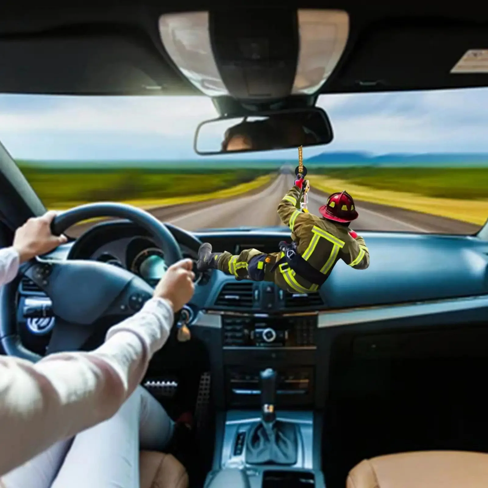 Рождественский декор Пожарные украшения Рождественская елка Пожарный