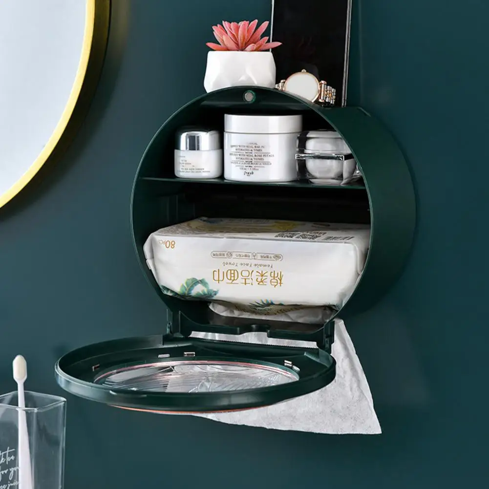 

Водонепроницаемый настенный пластиковый двухслойный держатель для бумаги