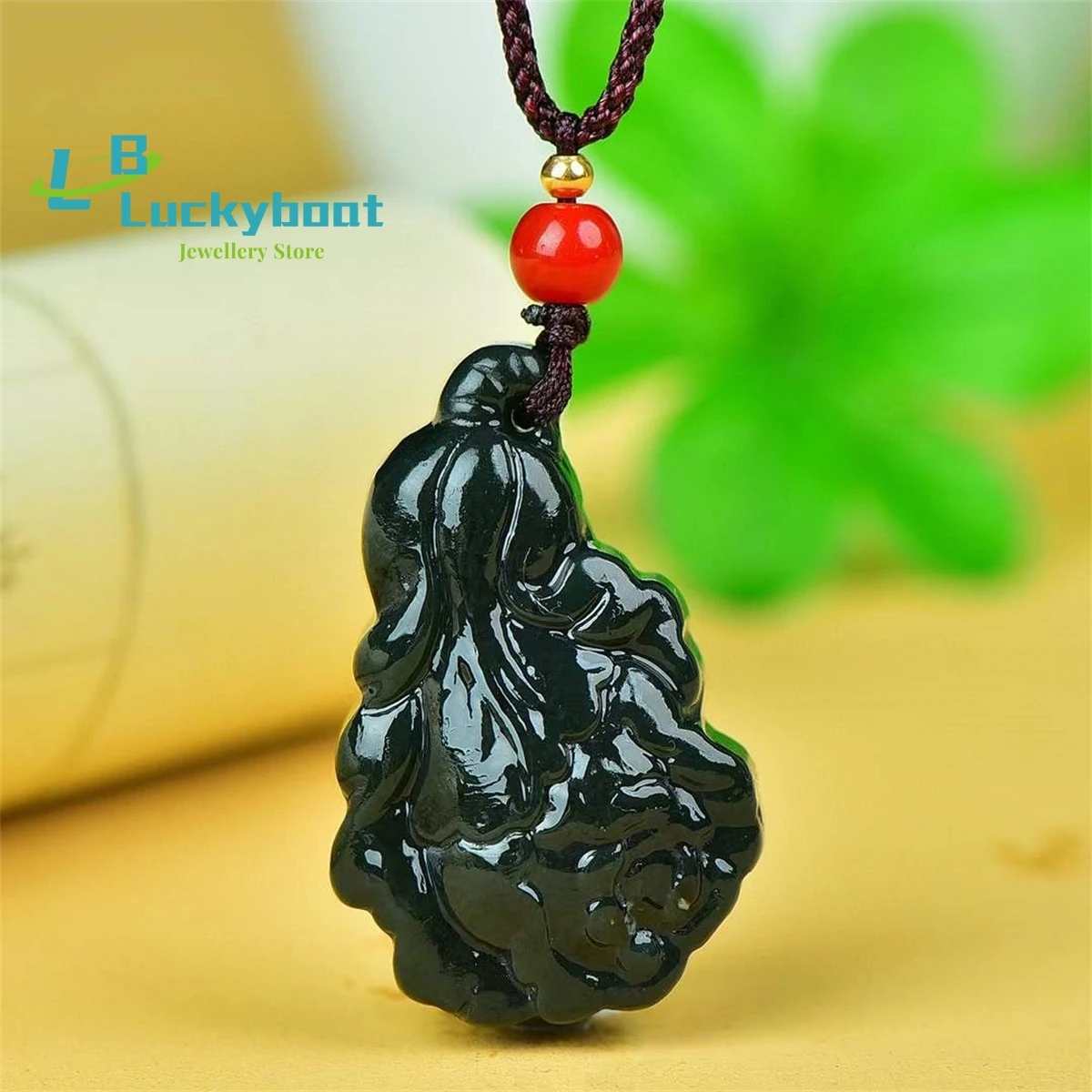 

Подвеска из натуральной капусты Hetian Qingyu, простой и щедрый индивидуальный модный универсальный для мужчин и женщин